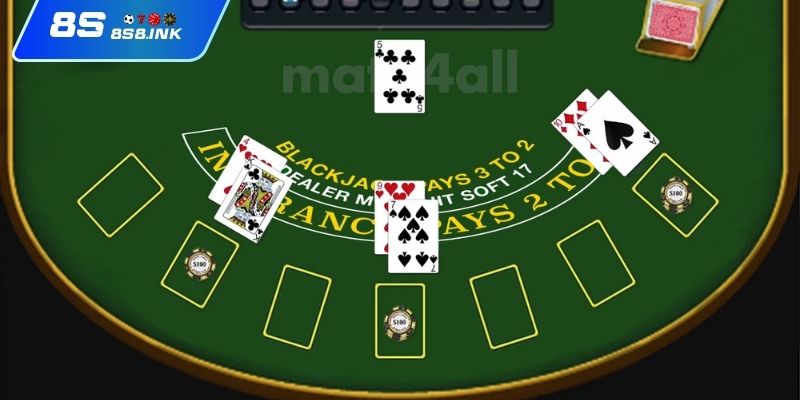 Hành động của hội viên theo cách chơi Blackjack
