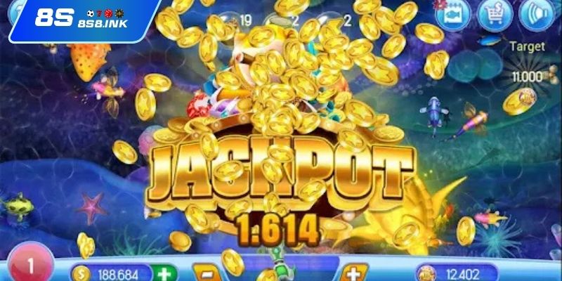 Trúng siêu khủng cùng chế độ Jackpot